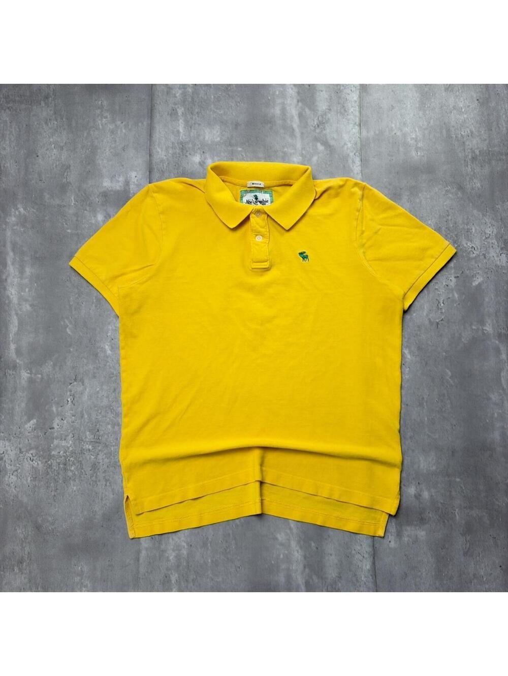 Vintage Abercrombie & Fitch Grunge Muscle Fit Polo Shirt